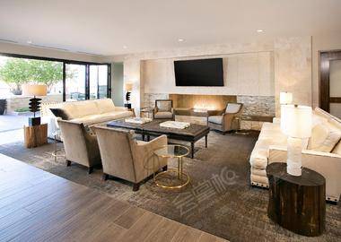 Beautiful and Modern Club Lounge in Denver